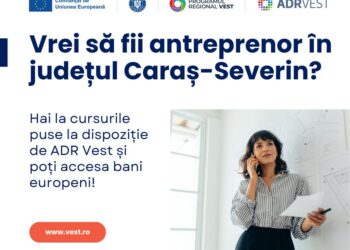 Cursuri gratuite pentru viitorii antreprenori din județul Caraș-Severin