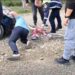 VIDEO. Copilă de 4 ani, lovită de mașină sub ochii tatălui