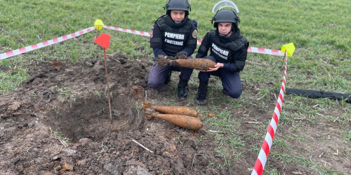 Bombe neexplodate din Al Doilea Război Mondial găsite la Săcălaz