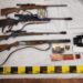 Flagrant și percheziții privind traficul ilegal de arme în județul Timiș