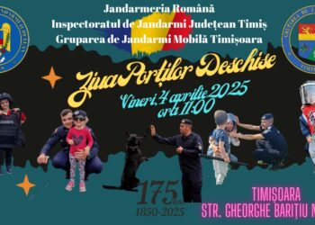 Jandarmeria Română aniversează 175 de ani de la întemeiere. Ziua Porților Deschise