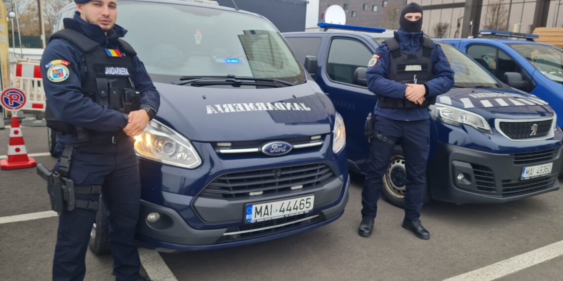 Urmărit internațional, prins de jandarmii Grupării Mobile Timișoara