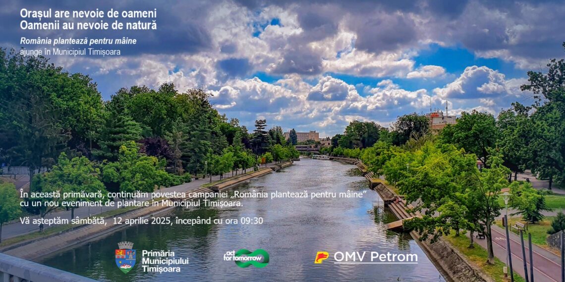 Timișorenii, invitați pe 12 aprilie, să planteze o nouă pădure urbană în cartierul Fabric