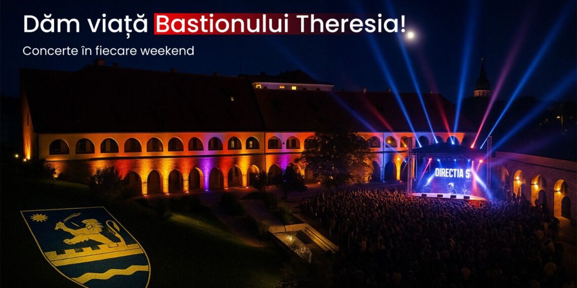 Alfred Simonis: Dăm viață Bastionului Theresia! Concerte în fiecare weekend