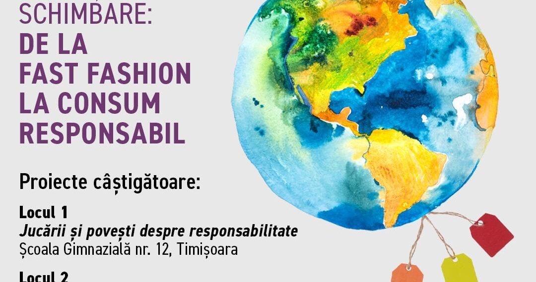 Trei inițiative primesc finanțare pentru a inspira noi generații spre consum responsabil. Una e din Timișoara