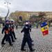 Drapelul de Luptă al Inspectoratului de Jandarmi Județean „General Moise Groza”, decorat cu Ordinul Național „Bărbăție și Credință”
