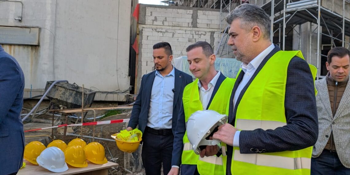 Premierul Marcel Ciolacu, în vizită la Timișoara