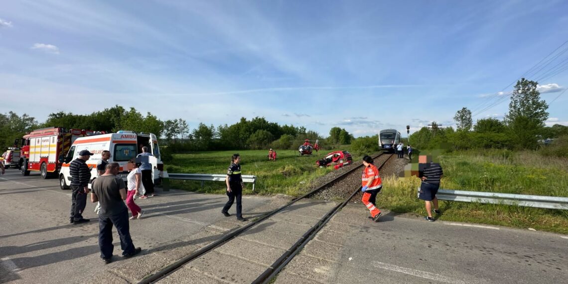 Tragedie pe calea ferată, la Begheiu Mic – doi soți și-au pierdut viața într-un cumplit accident