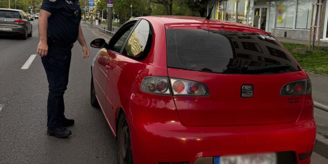 Polițiștii Biroului Rutier Timișoara, controale privind conducerea agresivă
