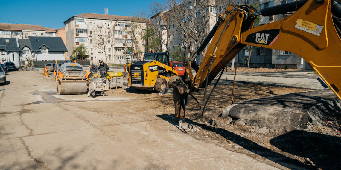 Noi locuri de parcare și zone reamenajate în cartierul Lipovei