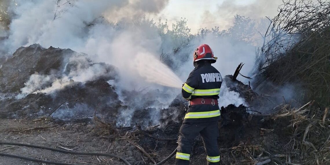 1249 de misiuni ale pompierilor militari arădeni în luna aprilie