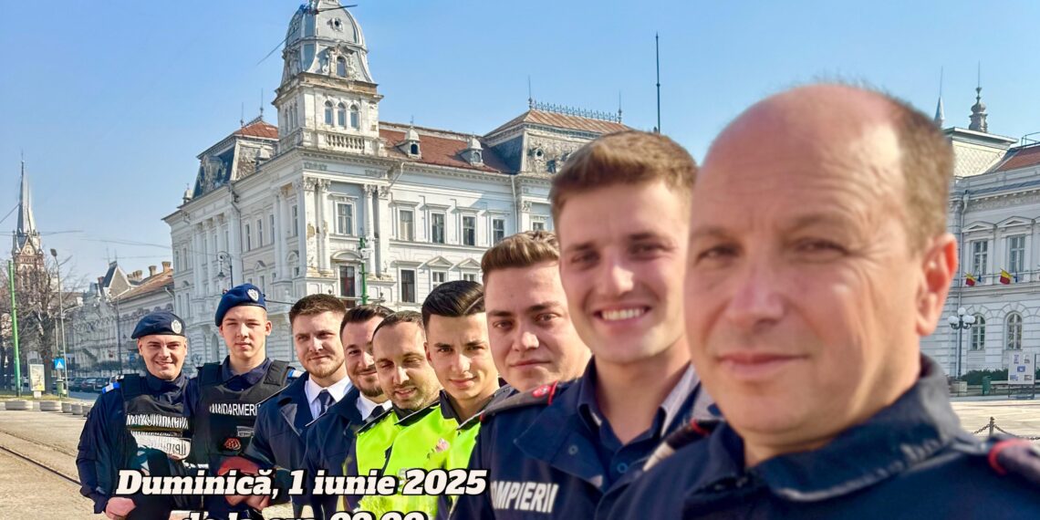 1 iunie, împreună cu copiii, la Arad