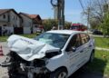 Trei rănite într-un accident pe o stradă din comuna Giroc