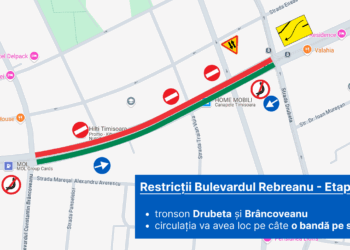 Primăria Timișoara începe lucrările pe bd. Liviu Rebreanu