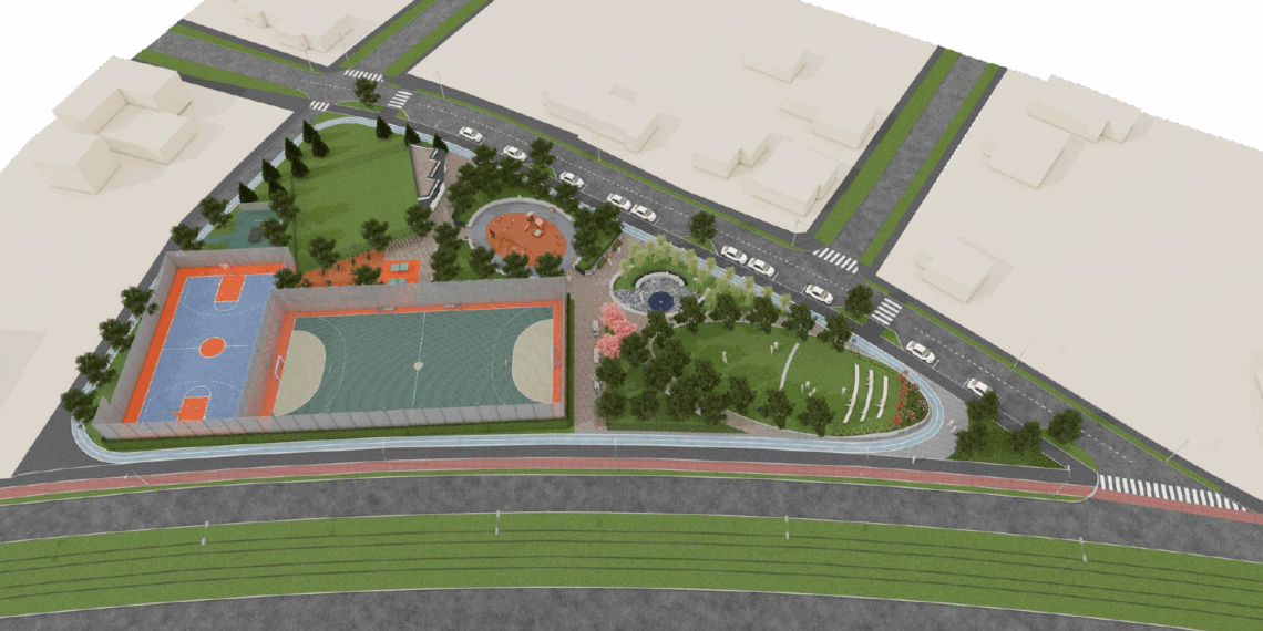 Primăria Timișoara investește într-un nou spațiu sportiv și de relaxare în zona Bogdăneștilor