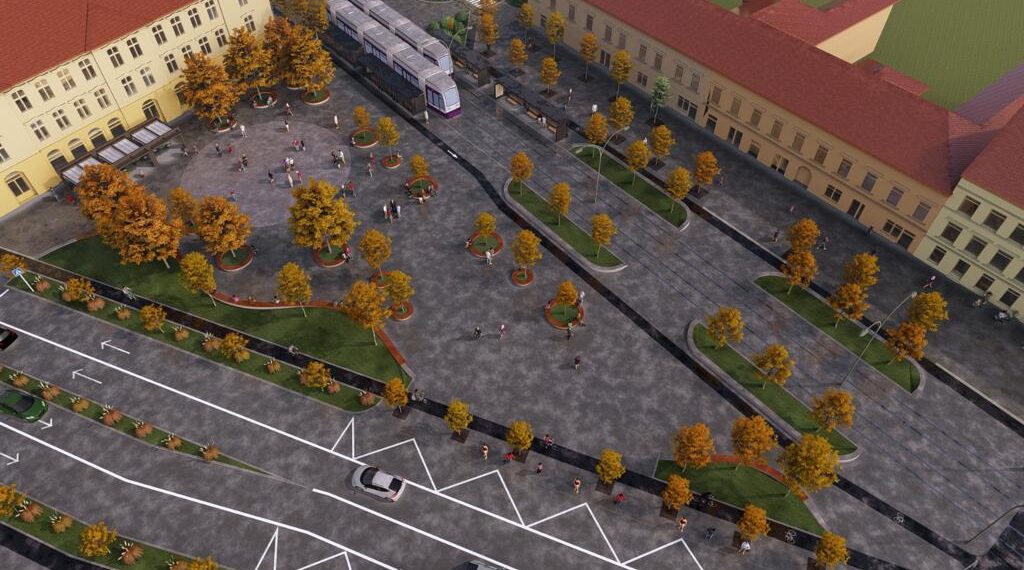Proiectul de Regenerare Urbană a Pieței Mocioni are autorizație de construire