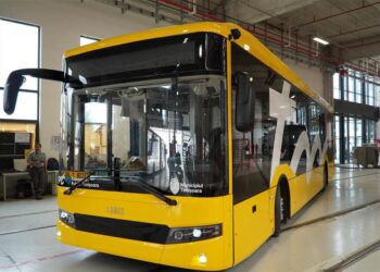 Primul firobuz dintr-o nouă generație a pornit la drum, cu destinația Timișoara