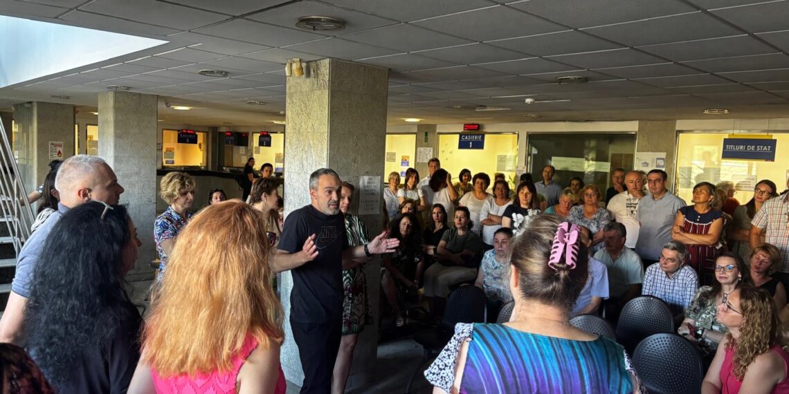 Ședință la DGRFT Timișoara, privind măsurile de austeritate propuse de Guvern