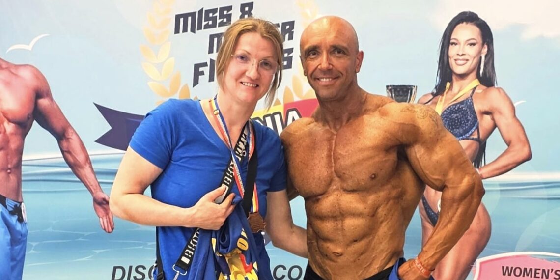 Dublă victorie pentru Adrian Lungu, polițist de frontieră, la Campionatul Național de Culturism și Fitness 2025