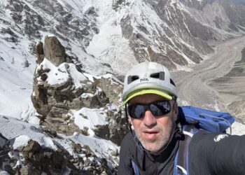 Horia Colibășanu se pregătește pentru etapa finală a ascensiunii pe Nanga Parbat