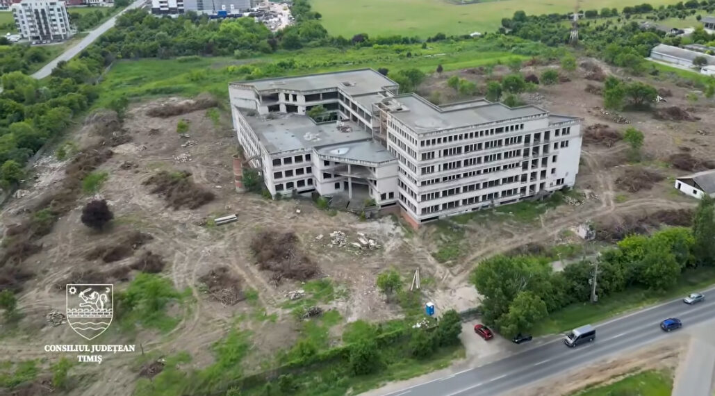 Avansează lucrările pe șantierul viitorului Institut Regional Oncologic Timișoara
