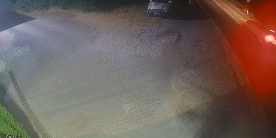 Accident la ieșire din Reșița, spre Soceni / VIDEO