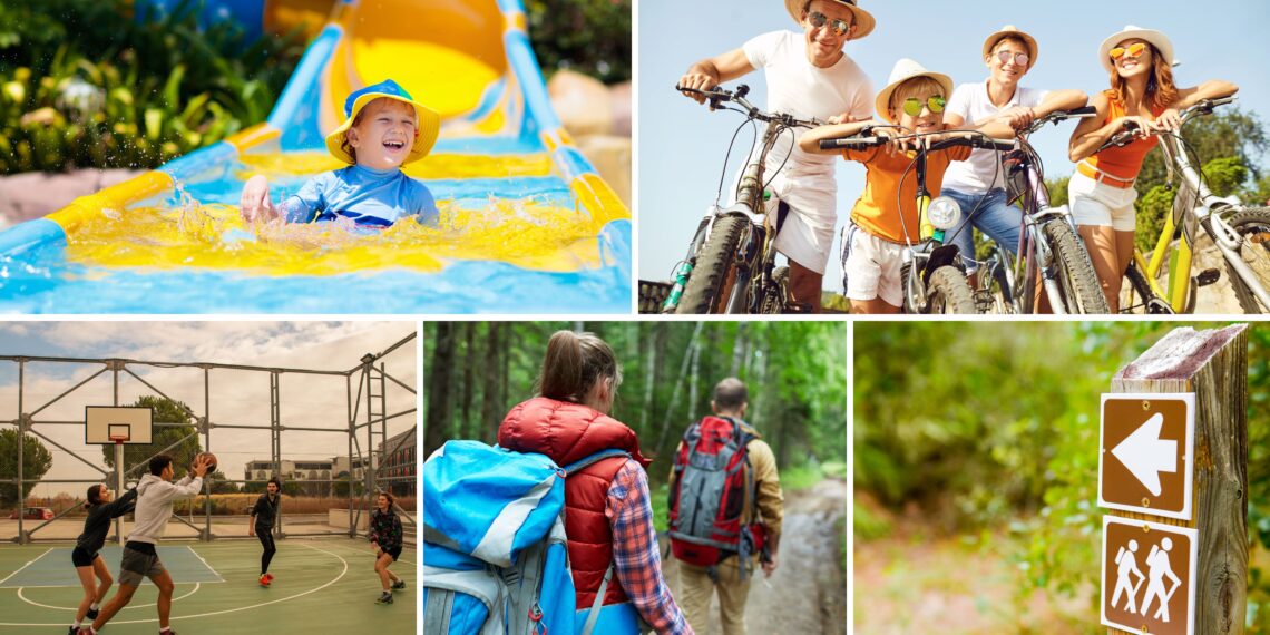 Centre multifuncționale de agrement, aquapark-uri, trasee tematice și pentru sport în Regiunea de Vest