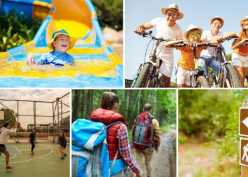 Centre multifuncționale de agrement, aquapark-uri, trasee tematice și pentru sport în Regiunea de Vest