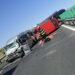 Carambol pe Autostrada A1, oameni răniți și autovehicule avariate/Video-foto