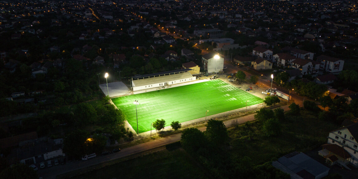 Baza sportivă de pe strada Mircea cel Bătrân – gata în proporție de 70%