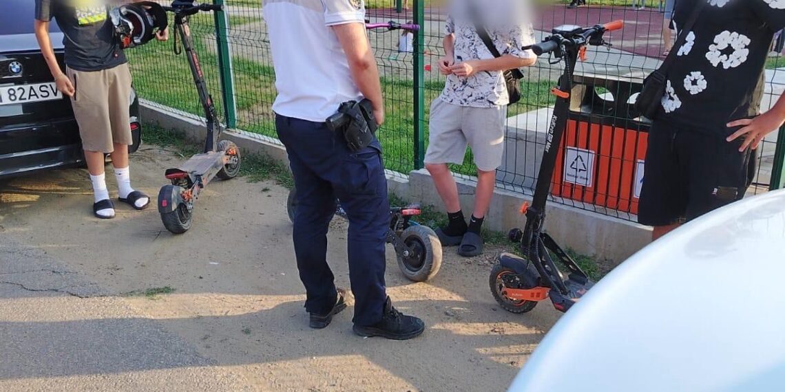 Atenție sporită pentru trotinetiști și bicicliști – acțiunile polițiștilor rutieri continuă la Timișoara/Foto