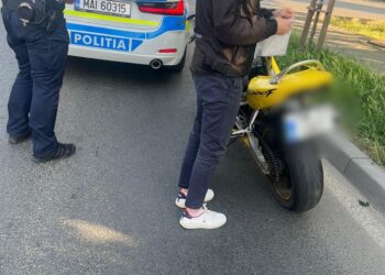 Atenție sporită pentru trotinetiști și bicicliști – acțiunile polițiștilor rutieri continuă la Timișoara/Foto