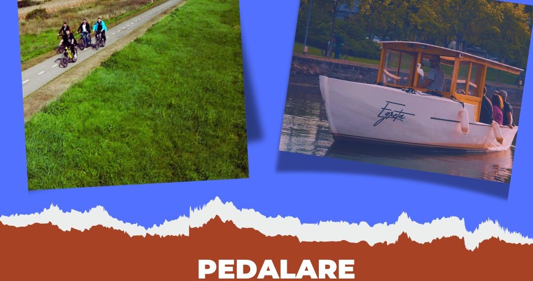 3 zile de traversare spre Zrenjanin pe apă sau cu bicicletele