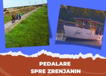 3 zile de traversare spre Zrenjanin pe apă sau cu bicicletele