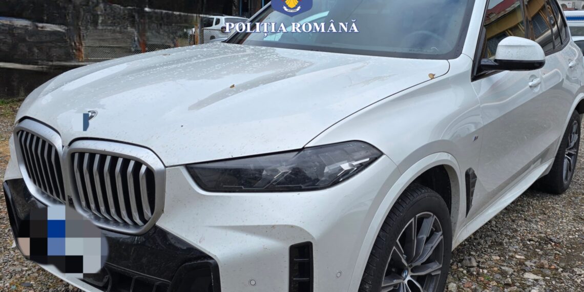 Autoturism în valoare de 90.000 de euro, căutat de autoritățile din Italia, indisponibilizat de polițiștii din Caraș-Severin