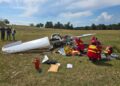 Accident aviatic în zona AquaPark Orăștie/Foto