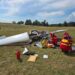 Accident aviatic în zona AquaPark Orăștie/Foto