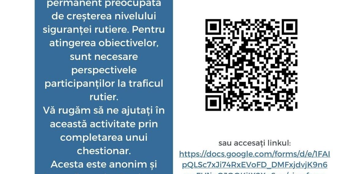 IPJ Caraș-Severin consultă cetățenii pentru creșterea siguranței rutiere