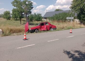 Bărbat rănit într-un accident ce a avut loc pe un drum din Timiș