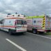 ISU Timiș: A intervenit elicopterul SMURD pe drumul național care leagă Timișoara de Lugoj