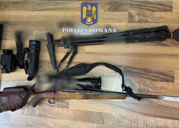 Bărbat din Timiș reținut pentru deținerea ilegală de armă și muniție