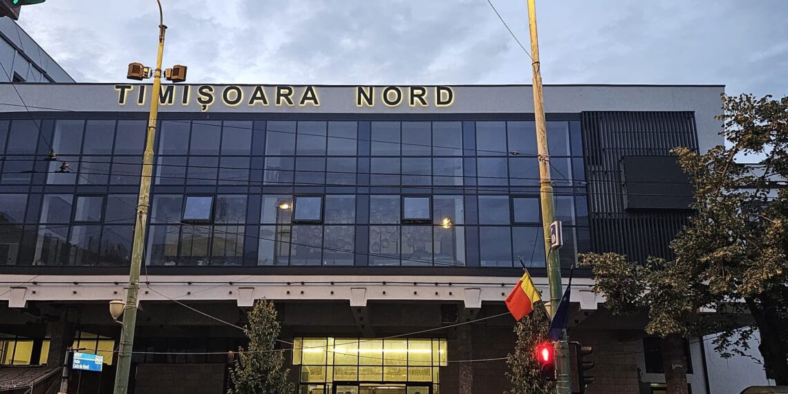 Proiectul de reabilitare al Gării de Nord Timișoara continuă/Foto