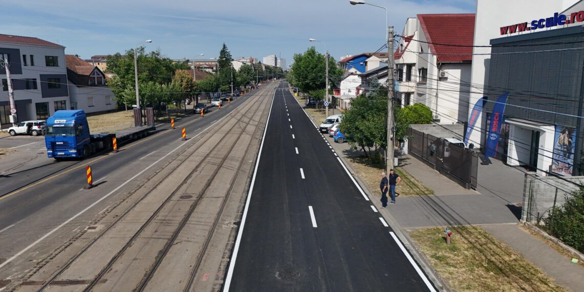Primăria Timișoara optimizează traficul pe Rebreanu: lărgiri de benzi și soluții pentru pietoni
