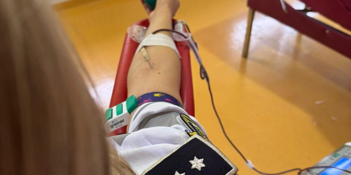 Peste 50 de polițiști au donat sânge la Centrul de Transfuzie Sanguină Timișoara