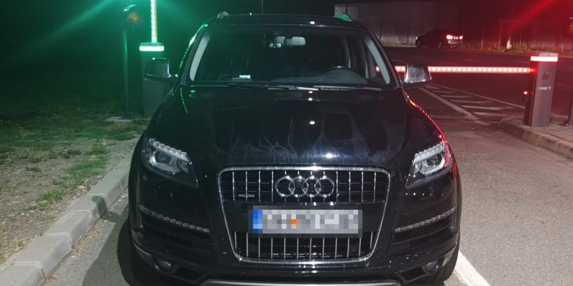 Autoturism căutat de către autorități, descoperit de polițiștii de frontieră din cadrul PTF Moravița