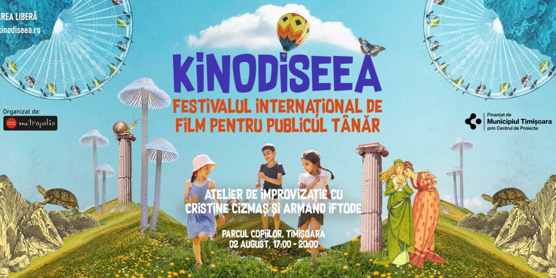 KINOdiseea ajunge la Timisoara: jocuri si distractie in Parcul Copiilor, în 2 august