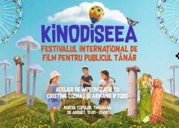 KINOdiseea ajunge la Timisoara: jocuri si distractie in Parcul Copiilor, în 2 august