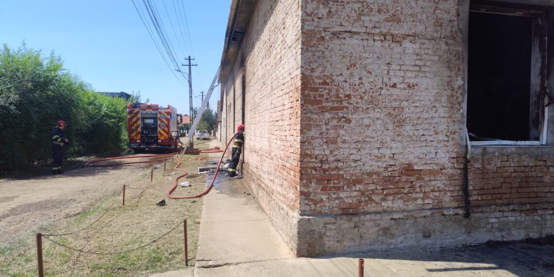 Incendiu la Peciu Nou