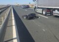Motociclist rănit pe Autostrada A1