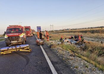 Patru răniți într-un accident rutier pe Centura de Sud a Timișoarei/Foto+video
